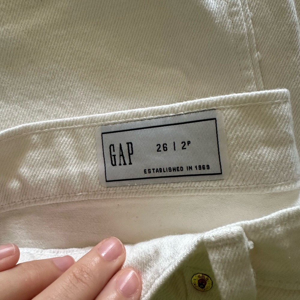 GAP high rise stride wide leg